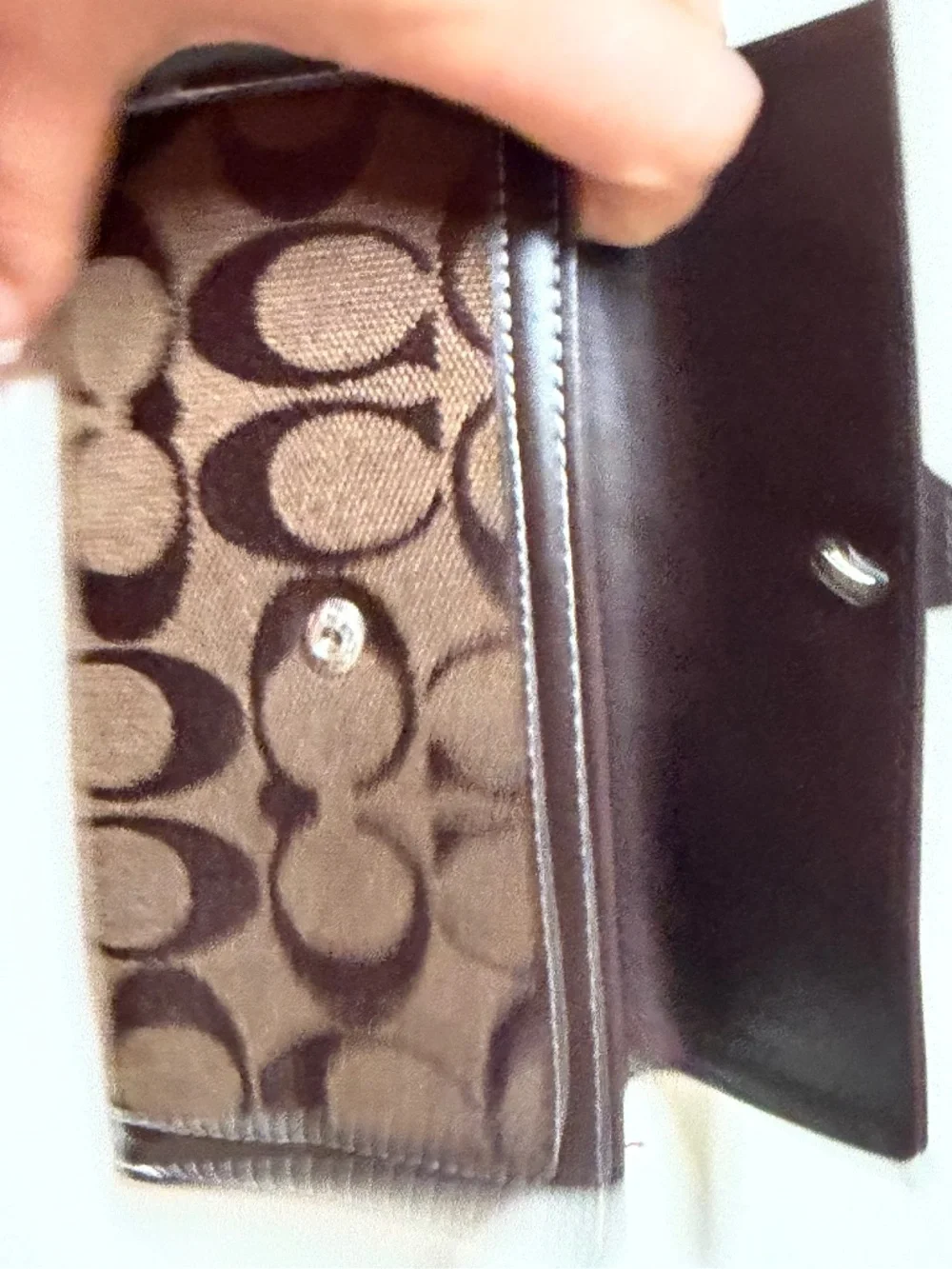 Vintage Coach Wallet Early 2000s Y2K
